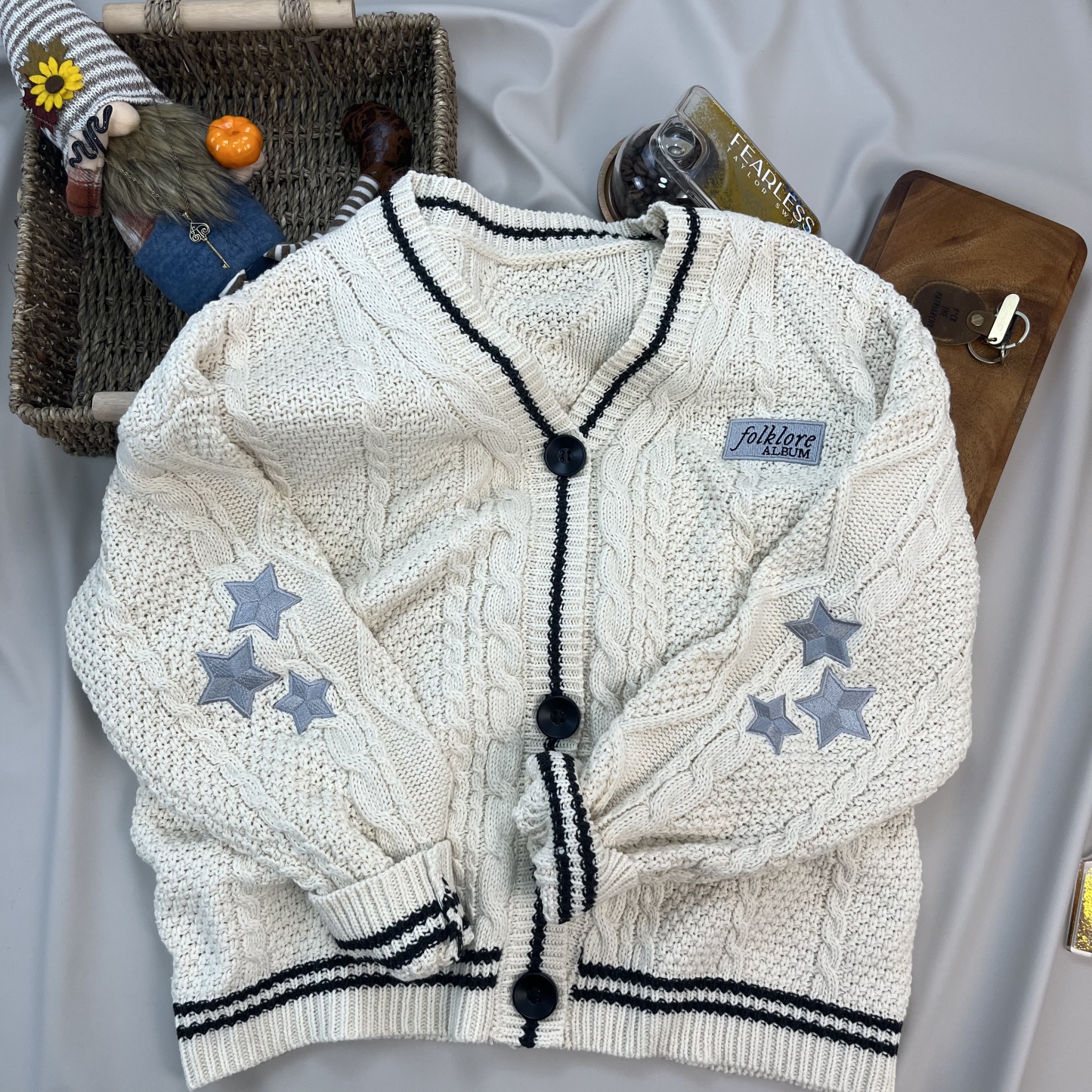 Folklore Album Inspired Cardigan