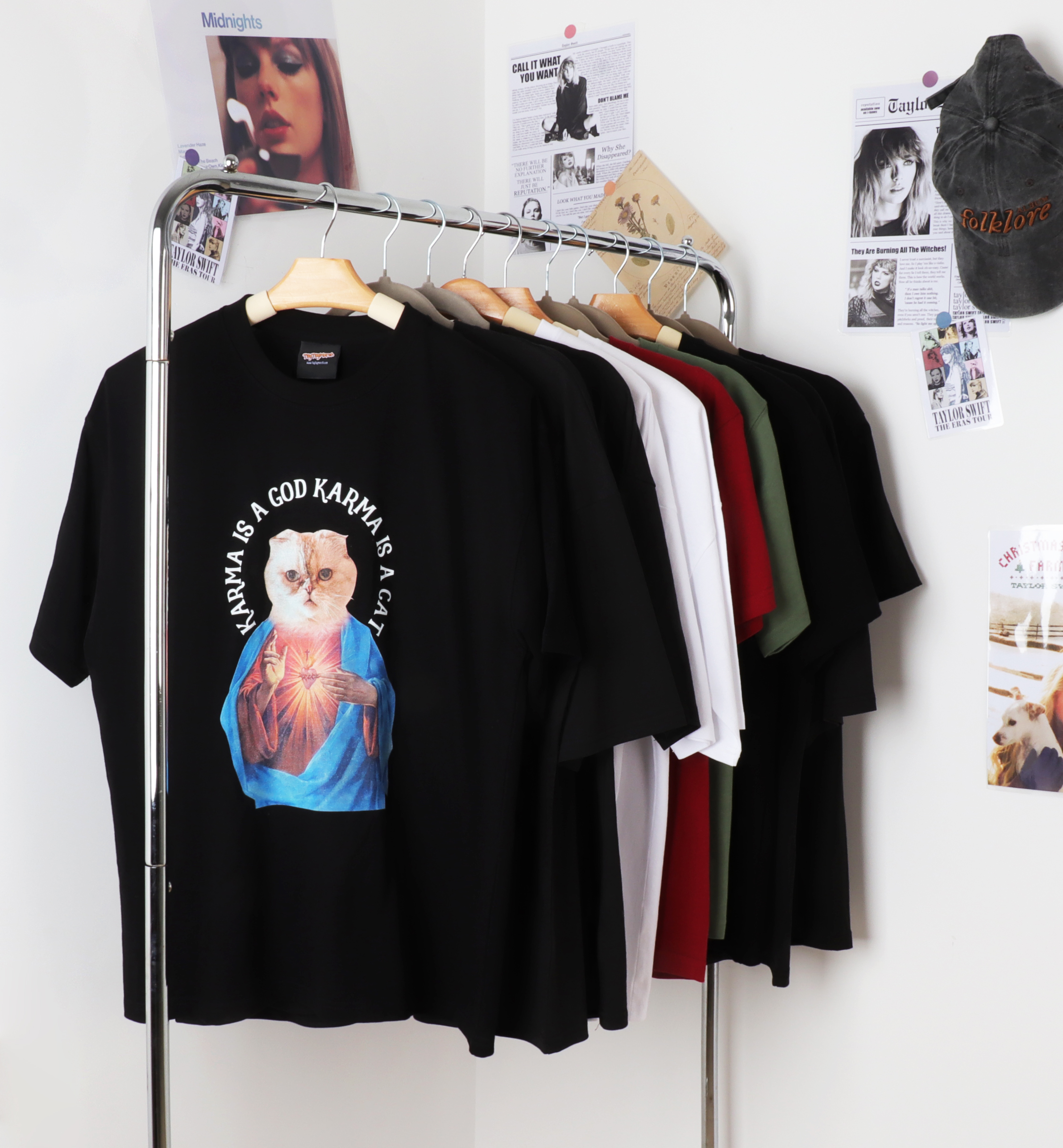 Karma Is A God Graphic Tee
