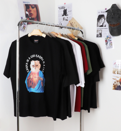 Karma Is A God Graphic Tee