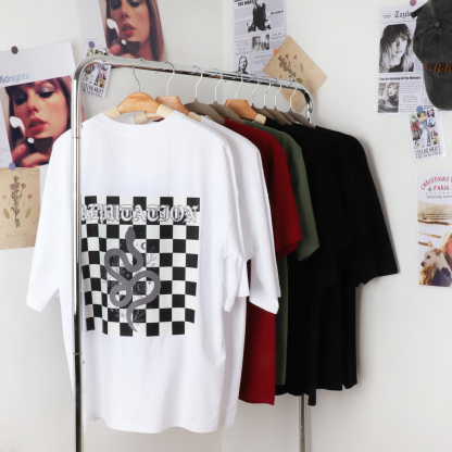 REP Checker Snake Graphic Tee