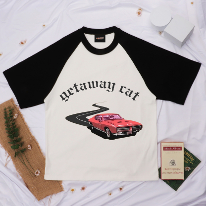 Getaway Car Raglan Tee