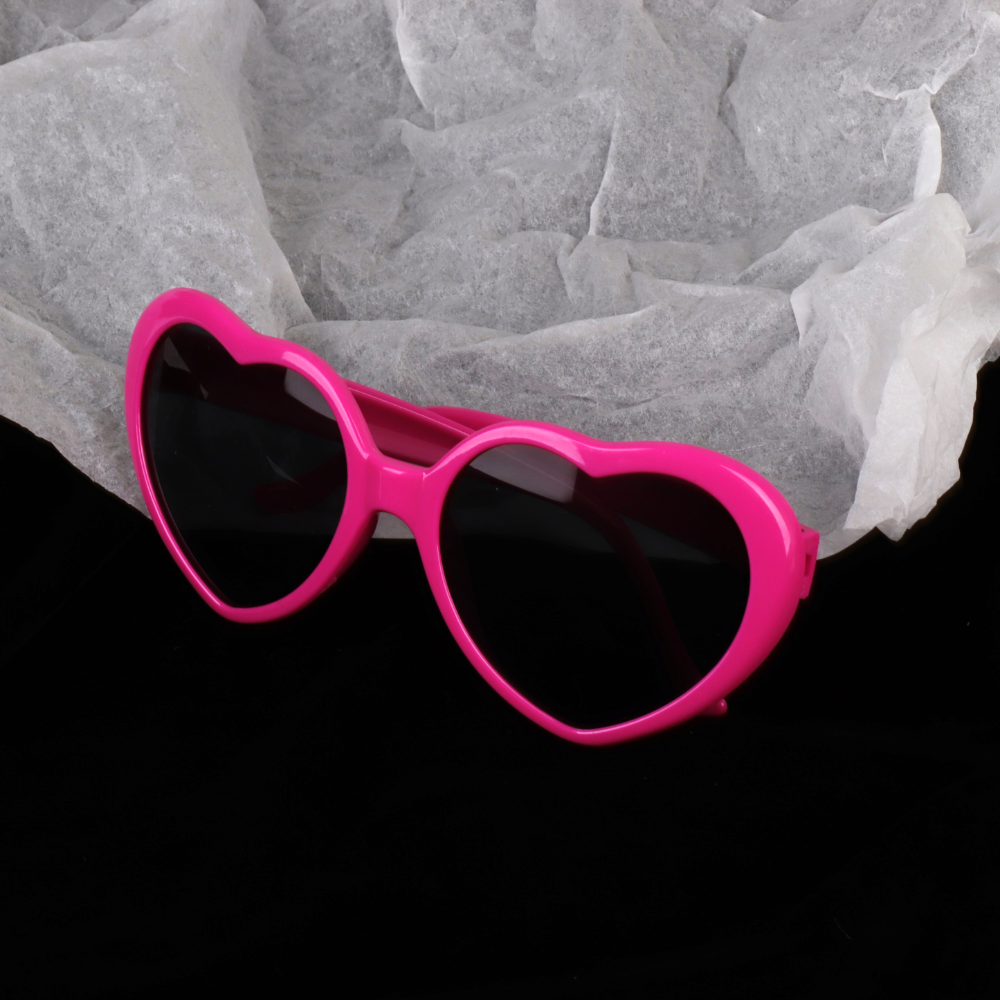 Red 22 Heart Glasses
