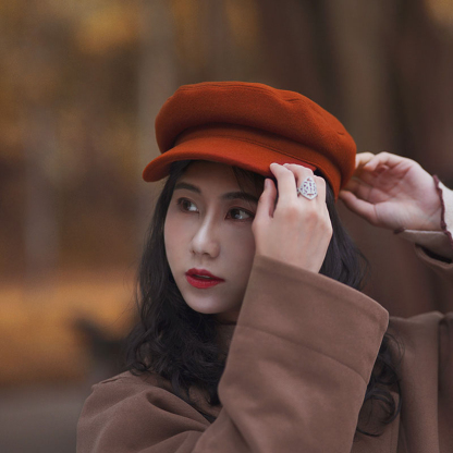 Red Taylor's Version Newsboy Cap