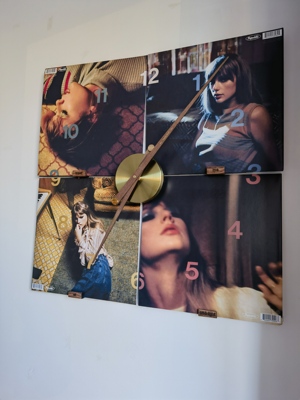 Meet Me AT Midnights DIY Clock