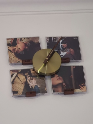 Meet Me AT Midnights DIY Clock