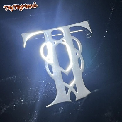 TT Monogram Metal Pin