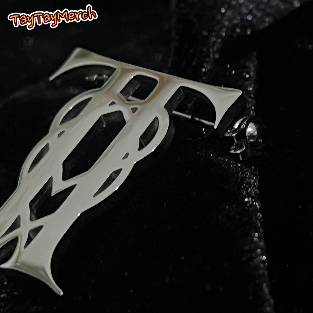 TT Monogram Metal Pin
