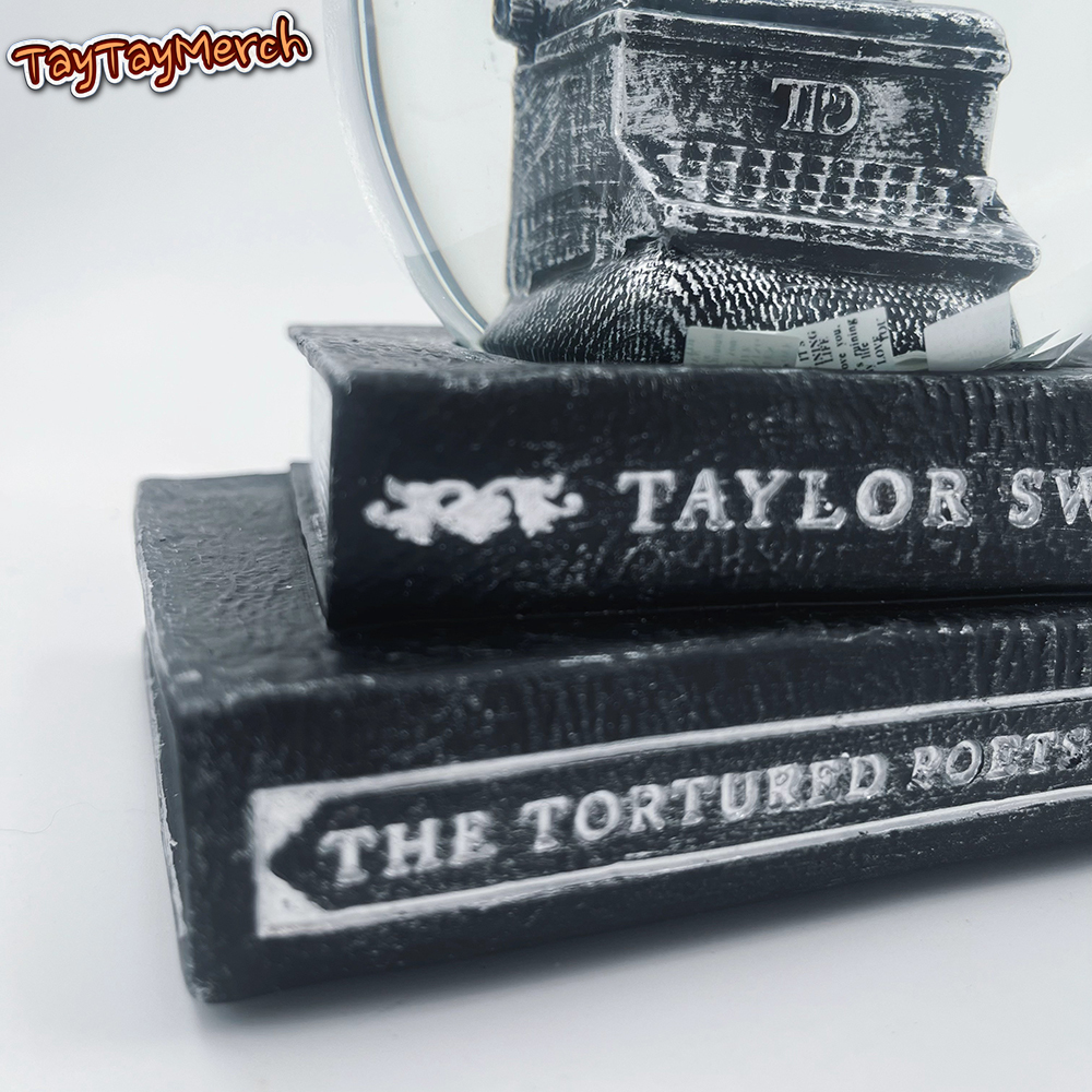 TTPD Typewriter Snow Globe
