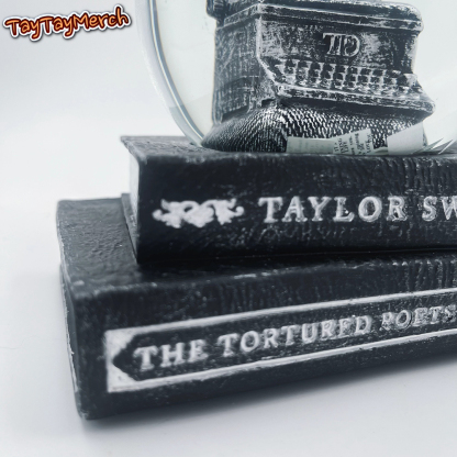 TTPD Typewriter Snow Globe