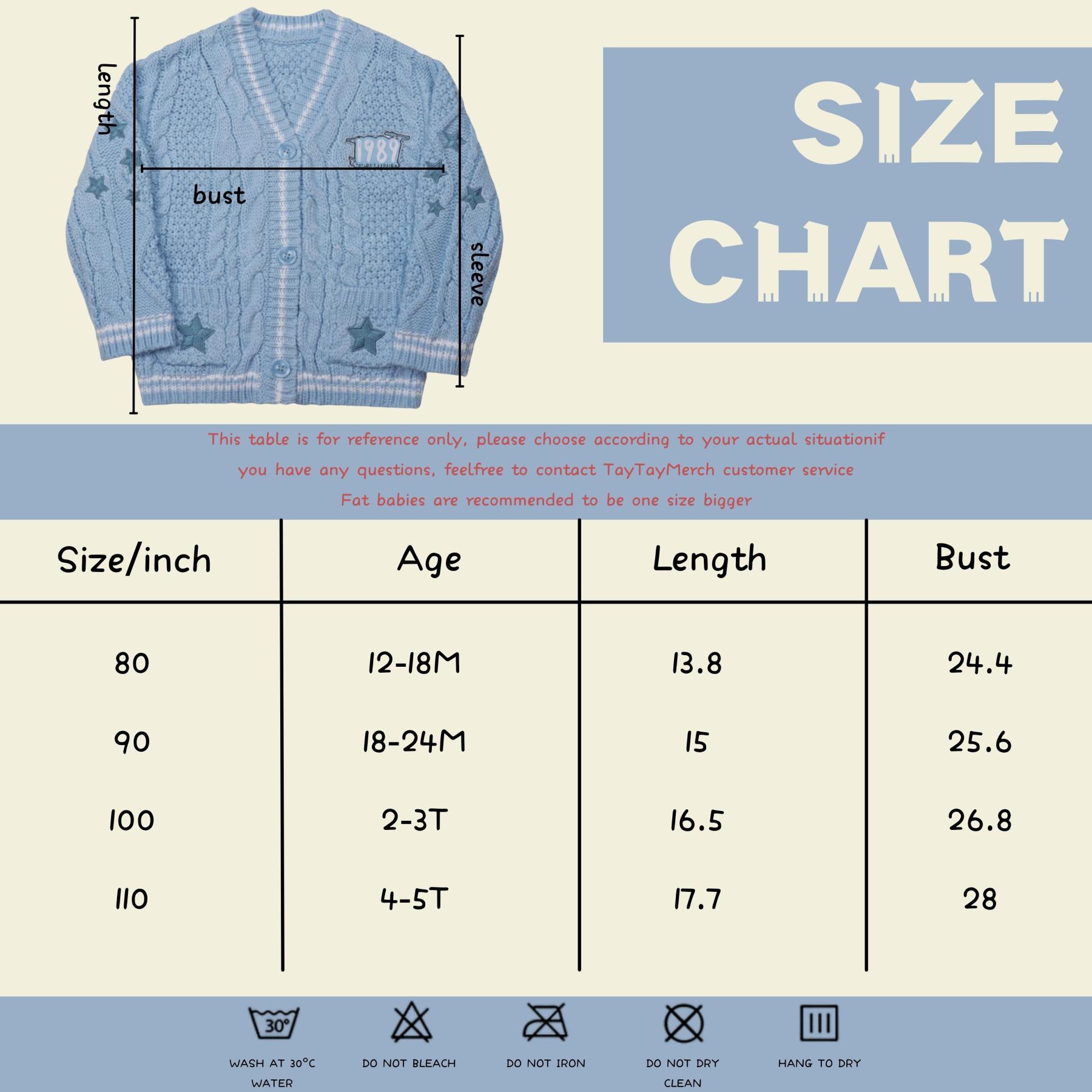 1989 Baby Blue Cardigan