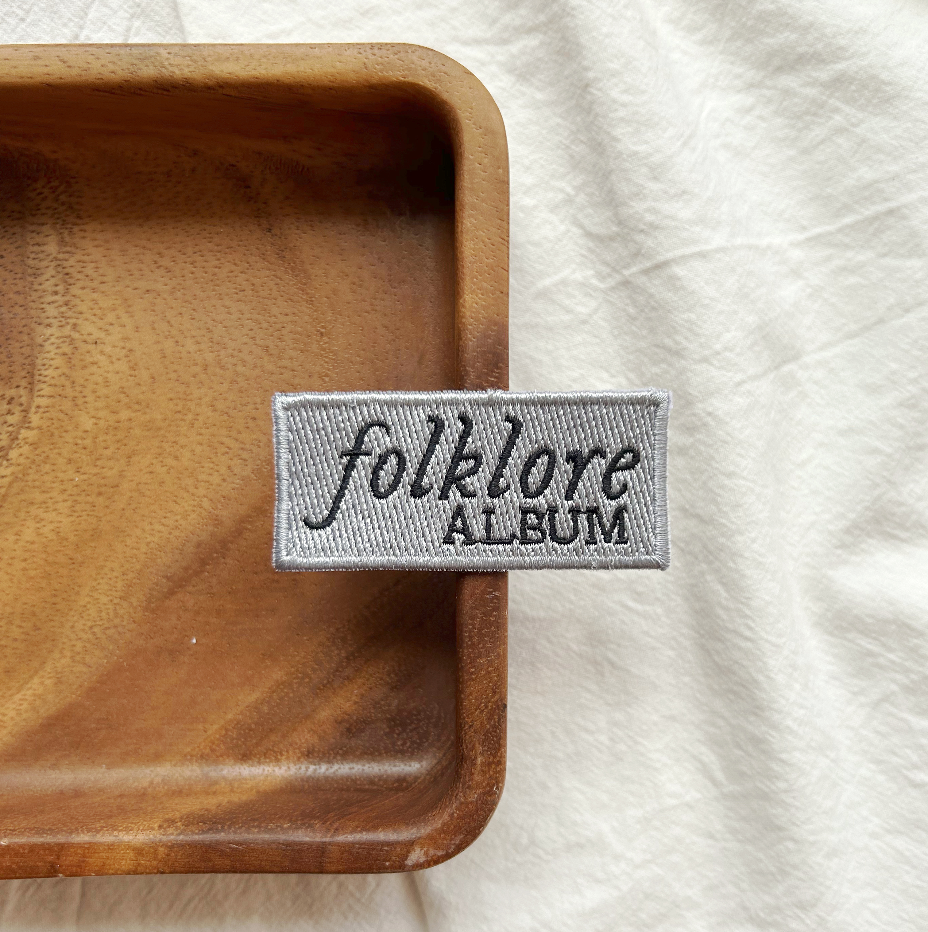 Folklore Album Inspired Patch