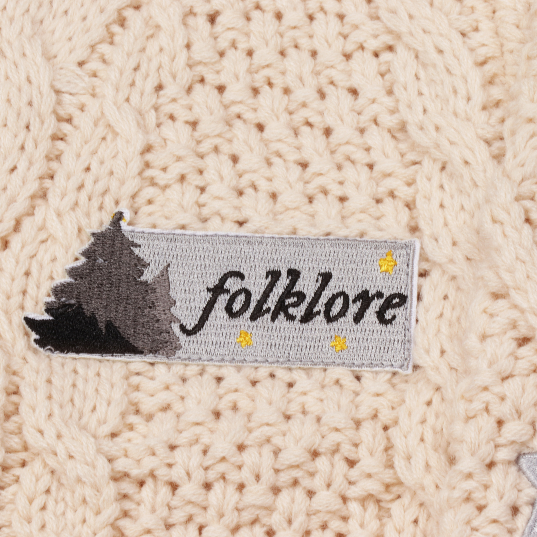 Folklore Baby Cream Cardigan