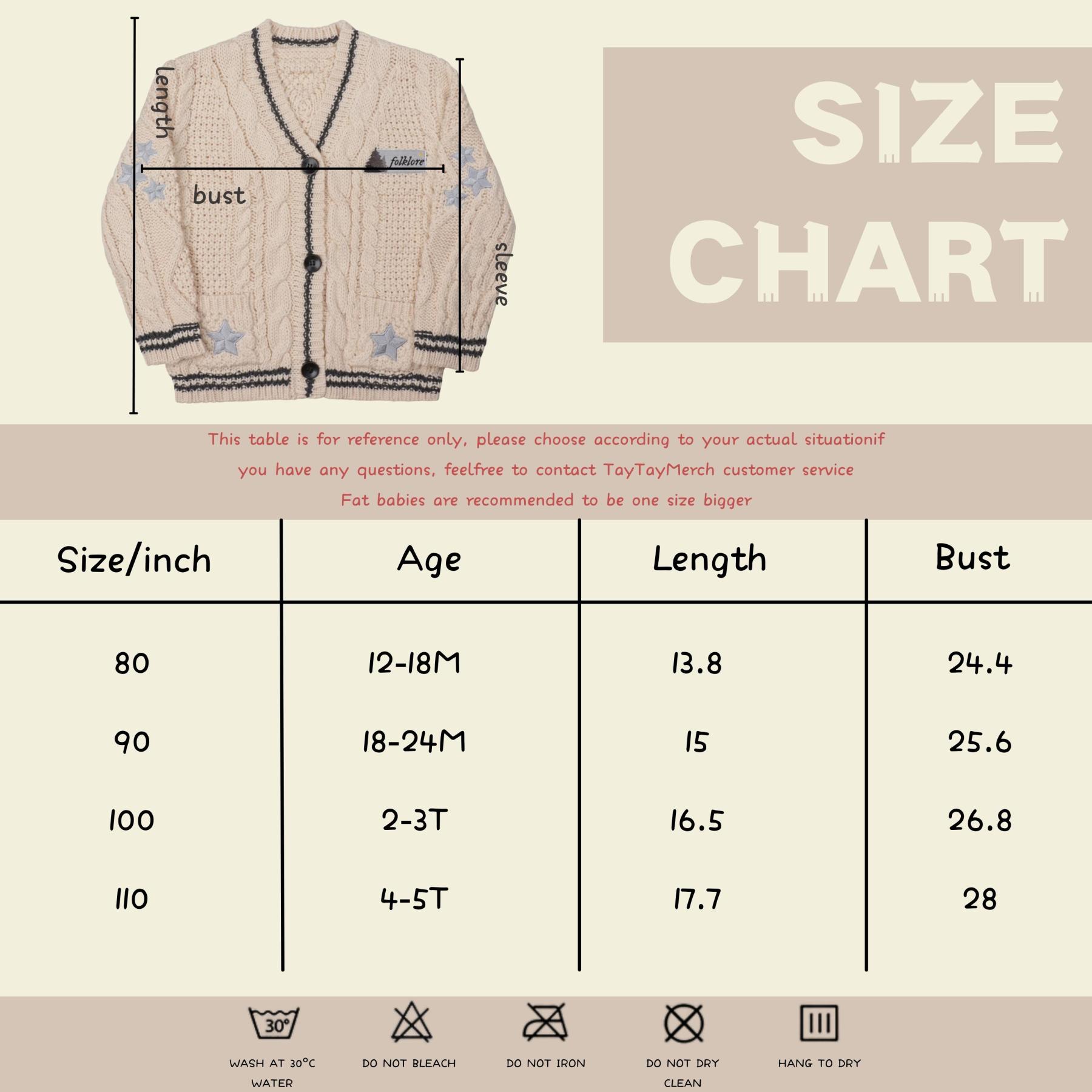 Folklore Baby Cream Cardigan