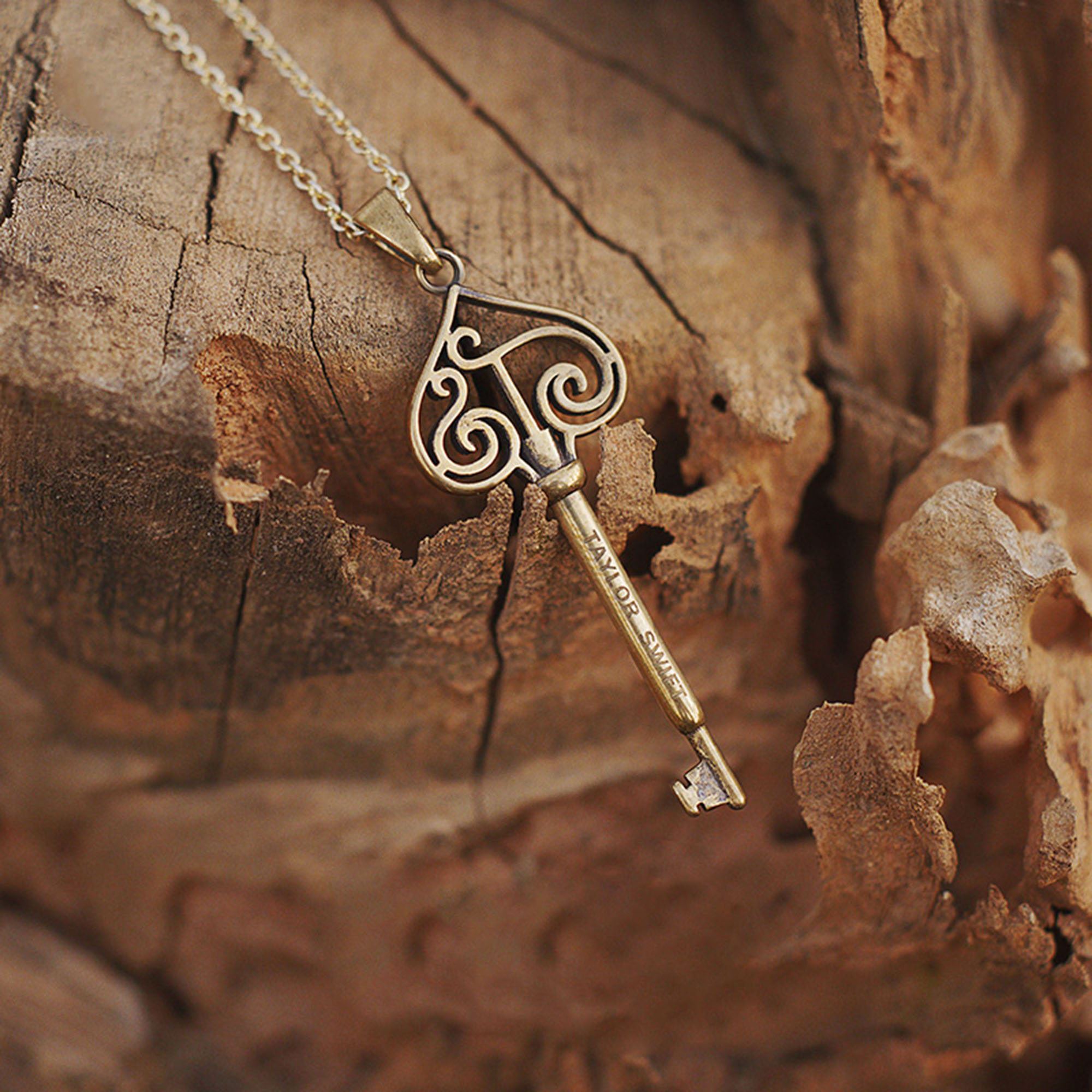 Vault Key Necklace