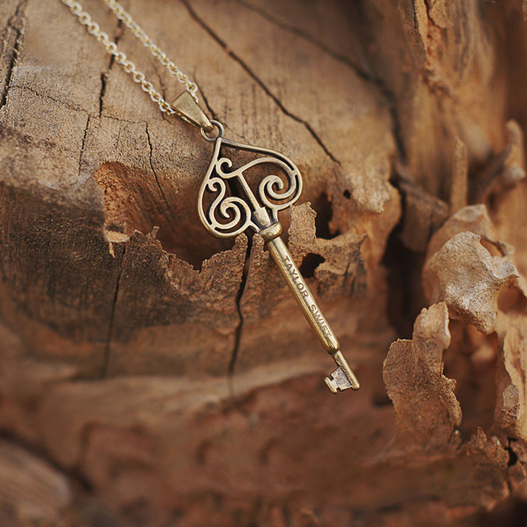 Vault Key Necklace