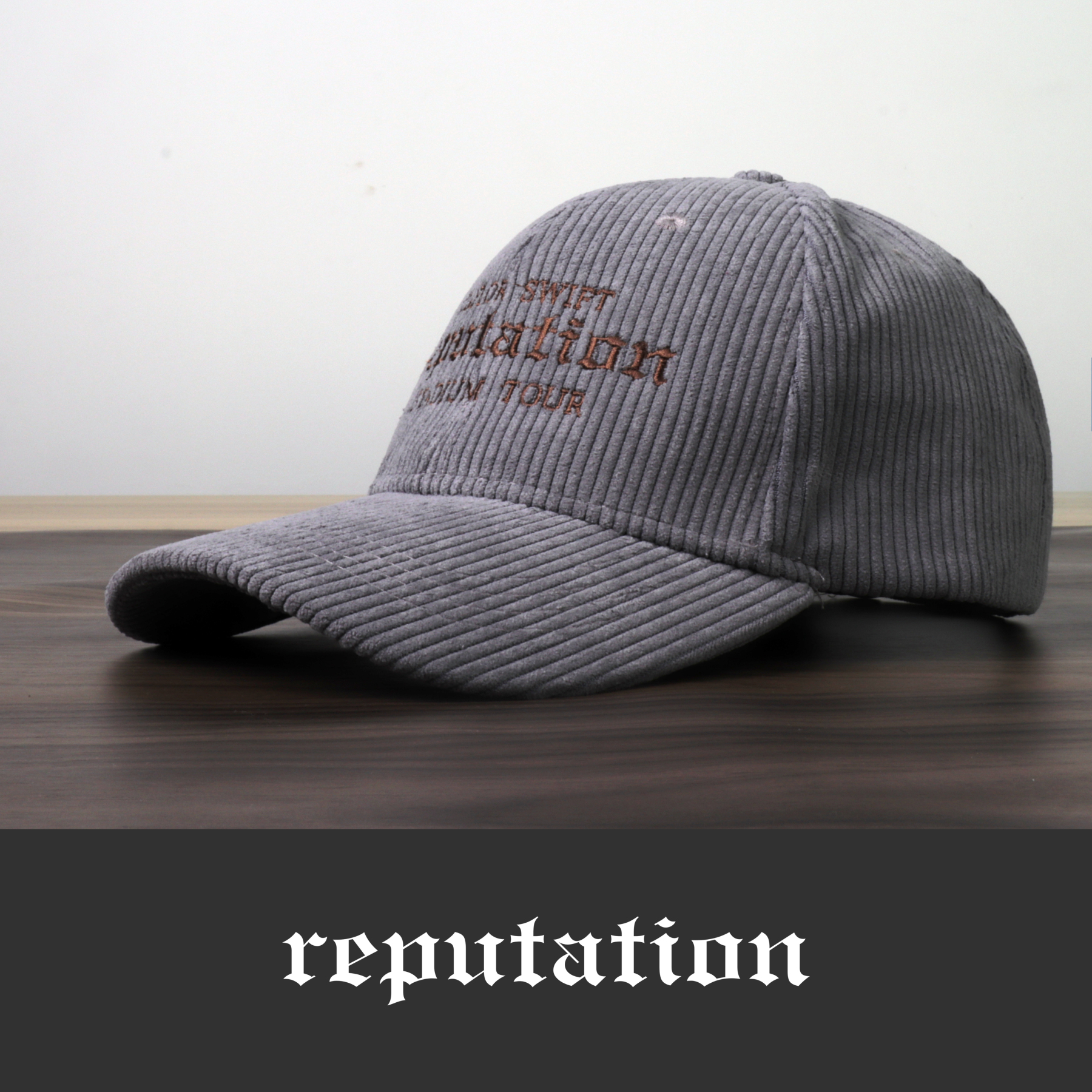 Reputation Embroidery Corduroy Cap