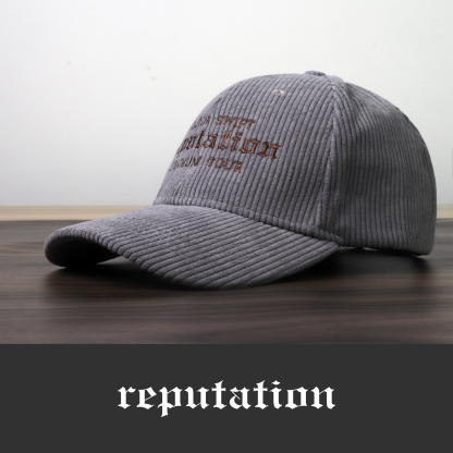 Reputation Embroidery Corduroy Cap