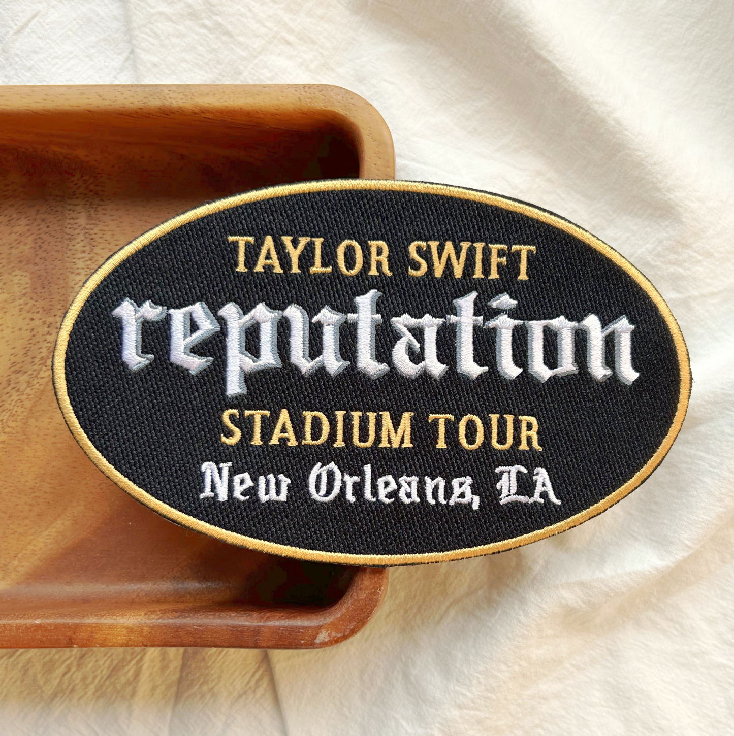 REP Stadium Tour Inspired Black Patch