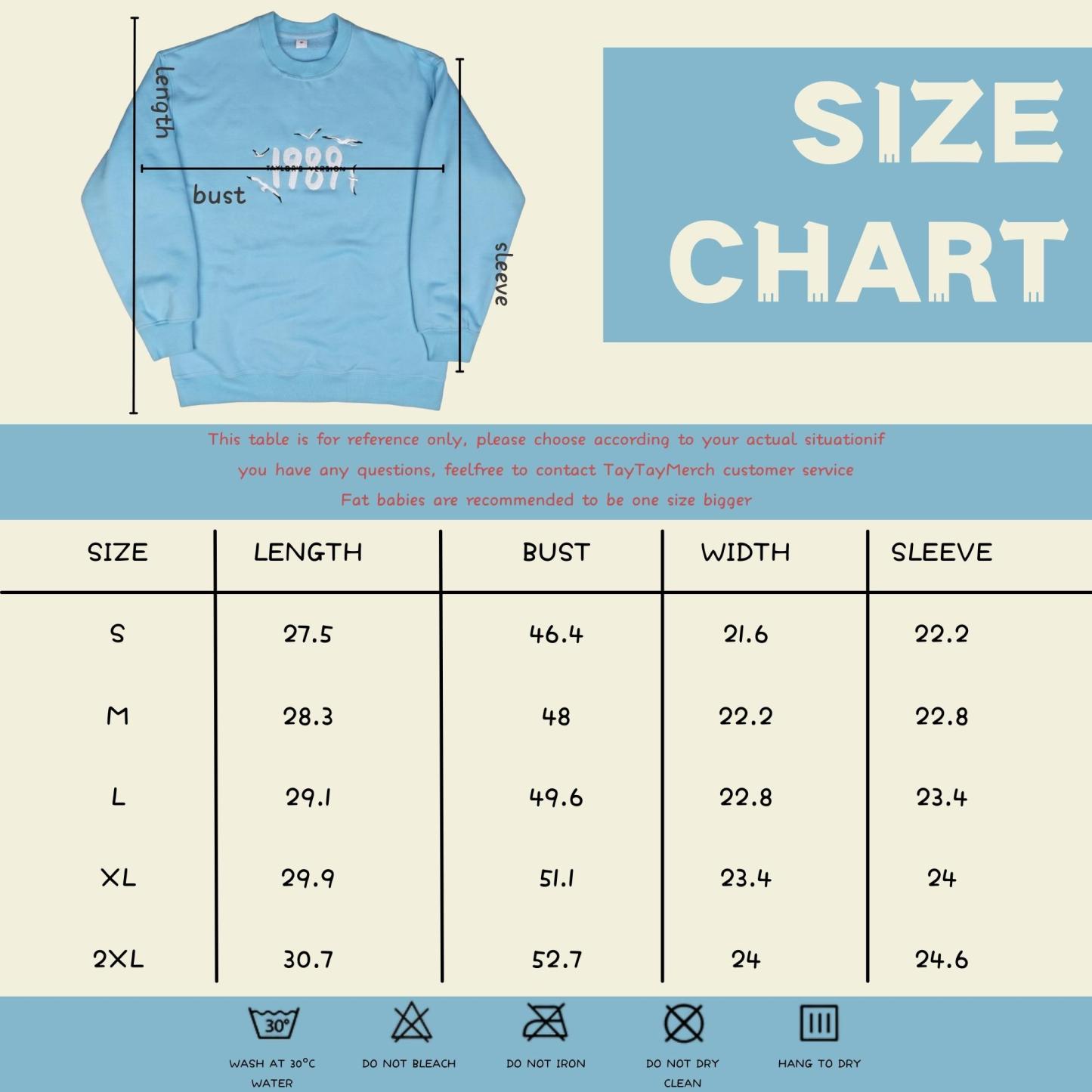 1989 Blue Sweater