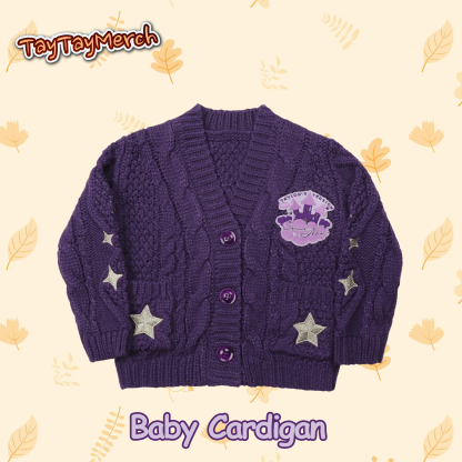 Speak Now Baby Purple Cardigan