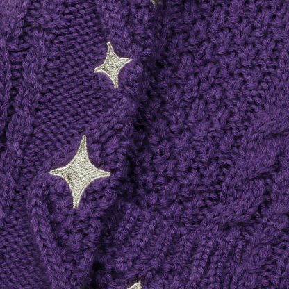 Speak Now Baby Purple Cardigan