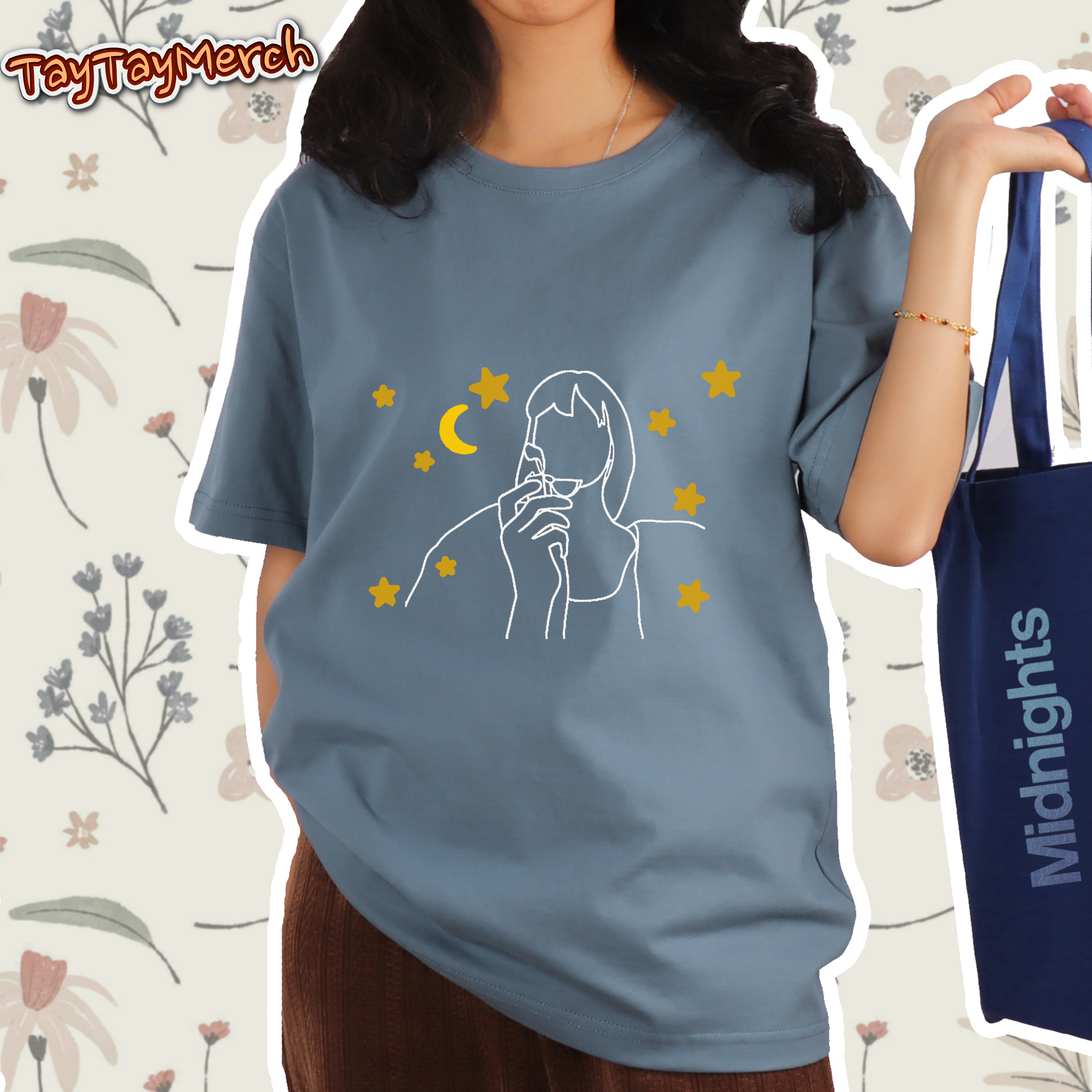 Handpainted Midnights Cover Graphic Tee