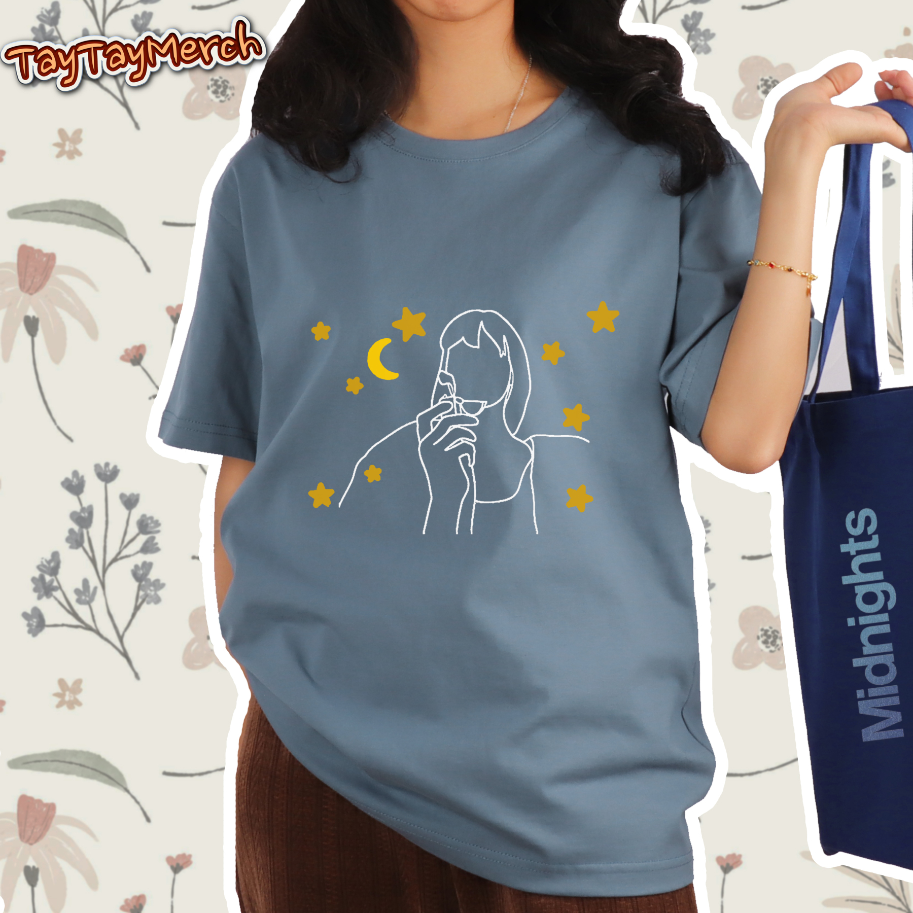 Handpainted Midnights Cover Graphic Tee