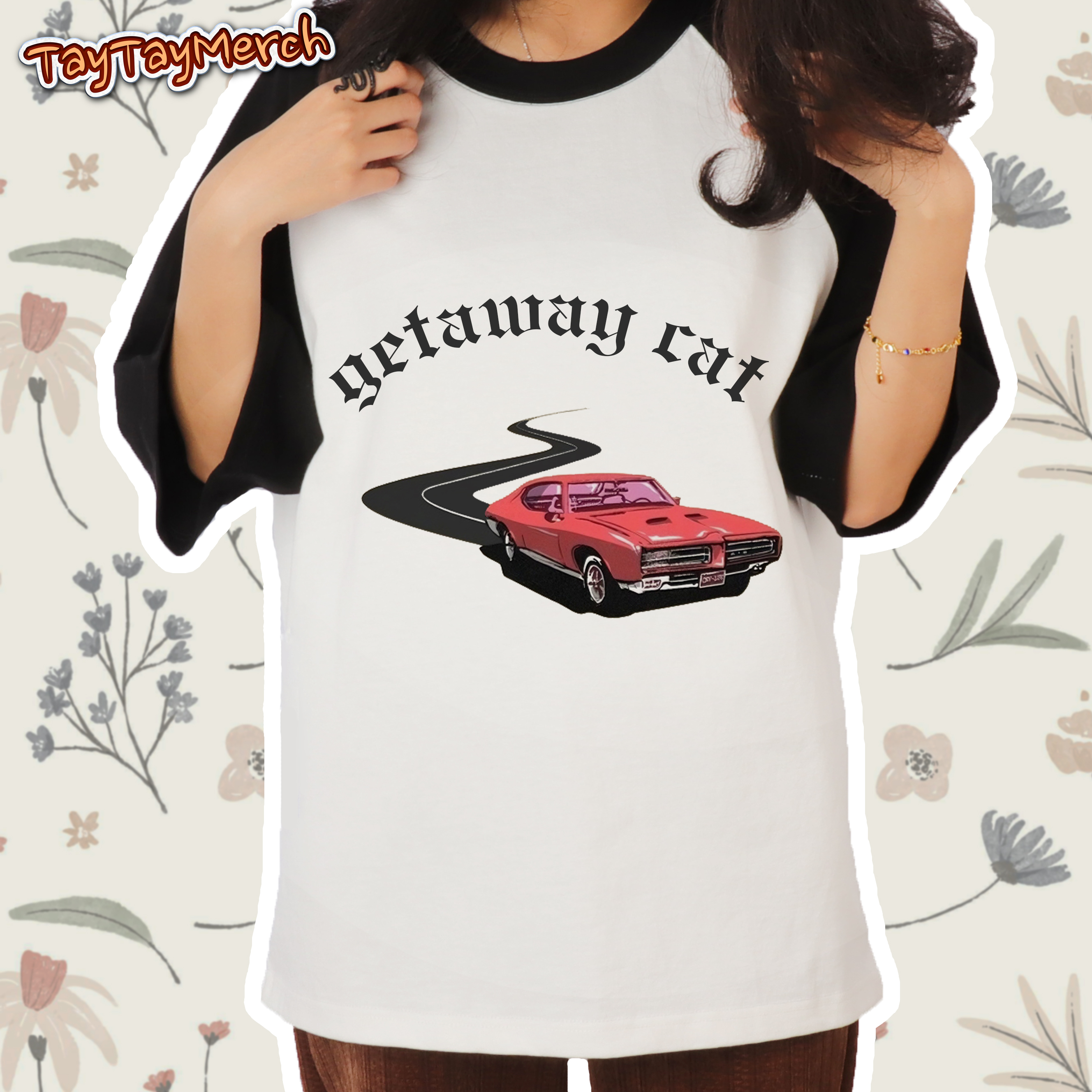 Getaway Car Raglan Tee