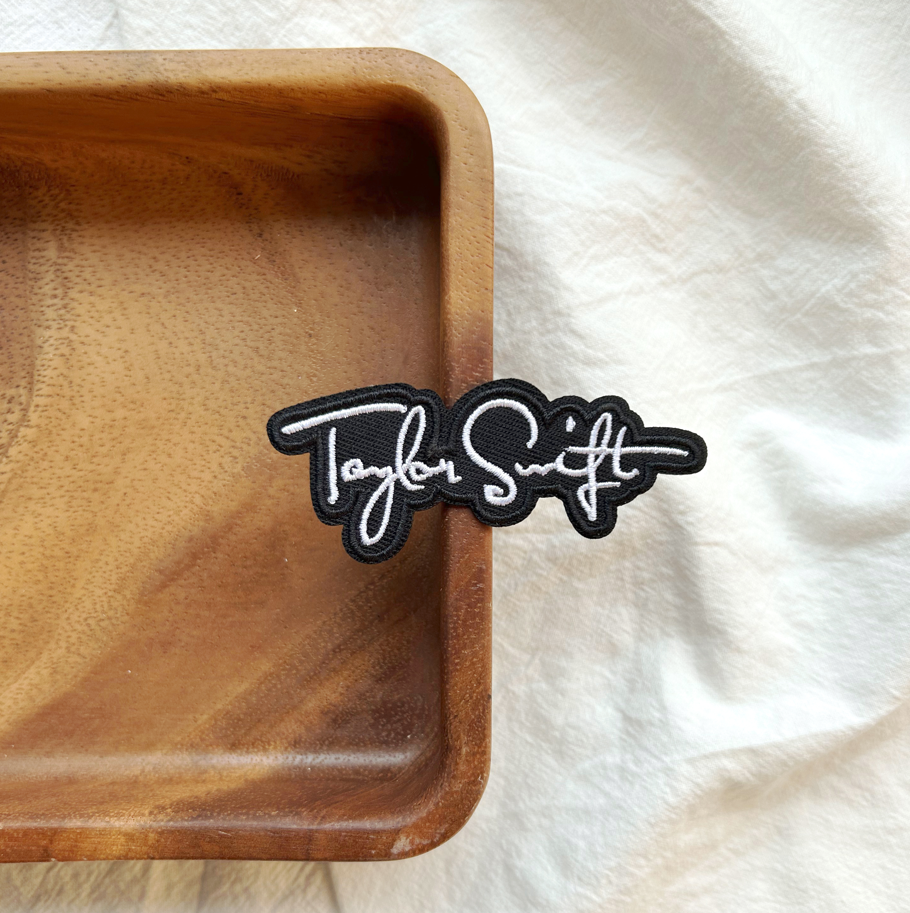 Taylor Inspired Black Patch