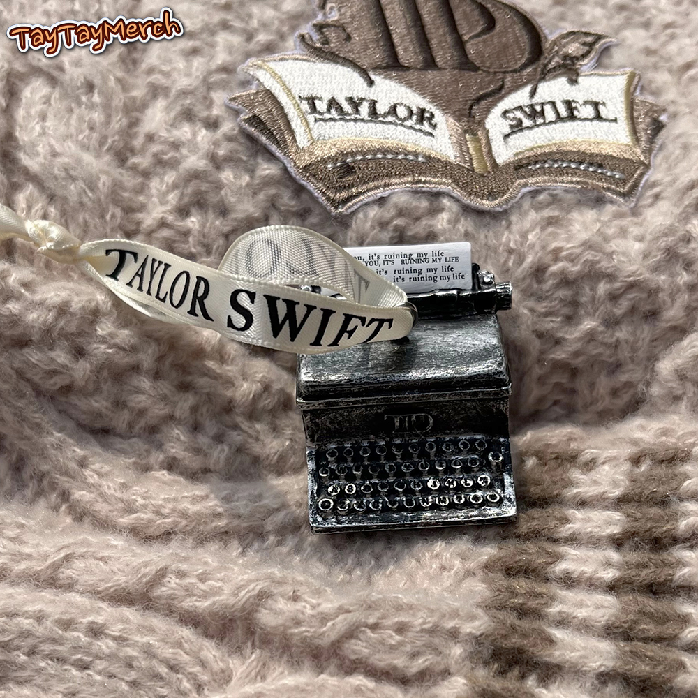 TTPD Typewriter Ornament 