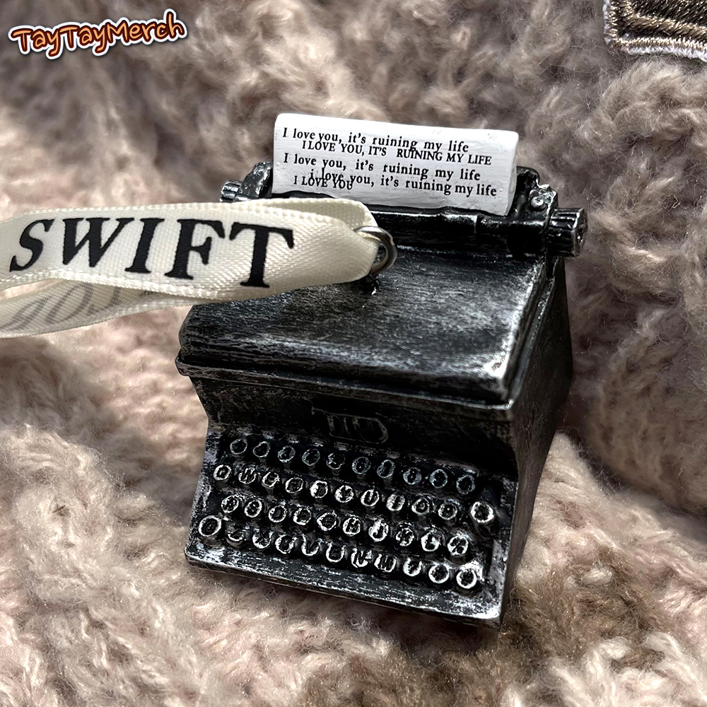 TTPD Typewriter Ornament 