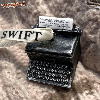 TTPD Typewriter Ornament 