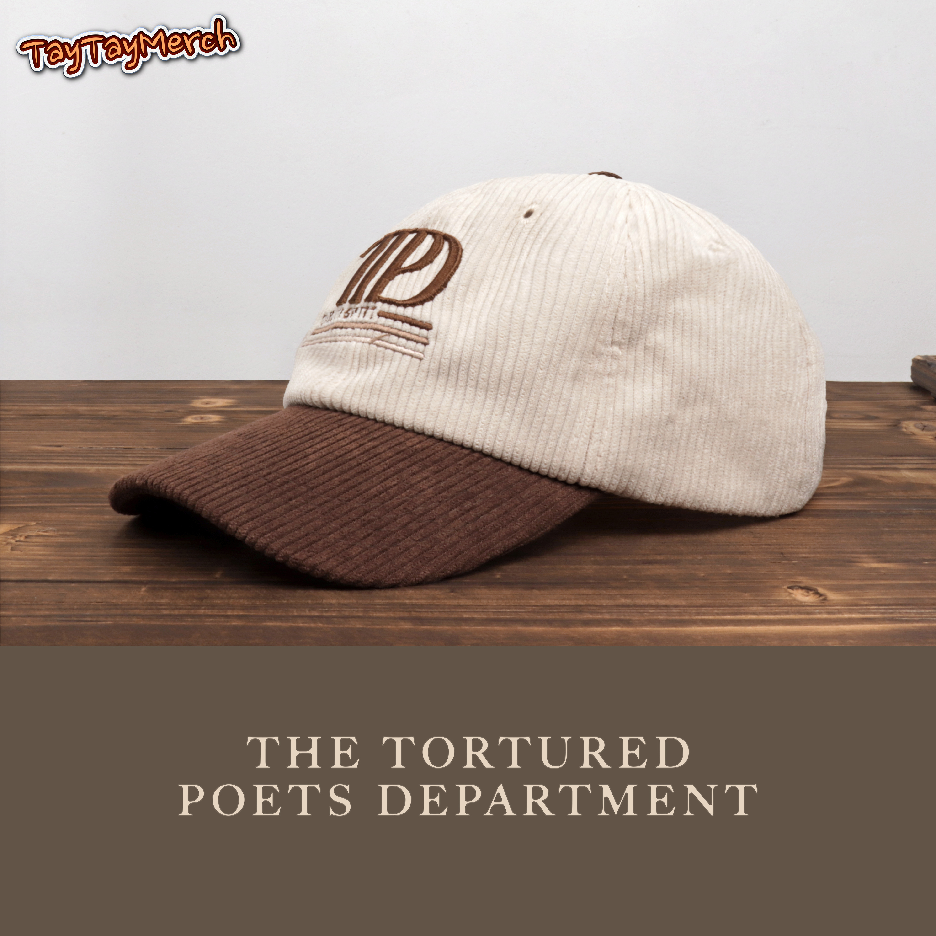 TTPD Embroidery Corduroy Caps