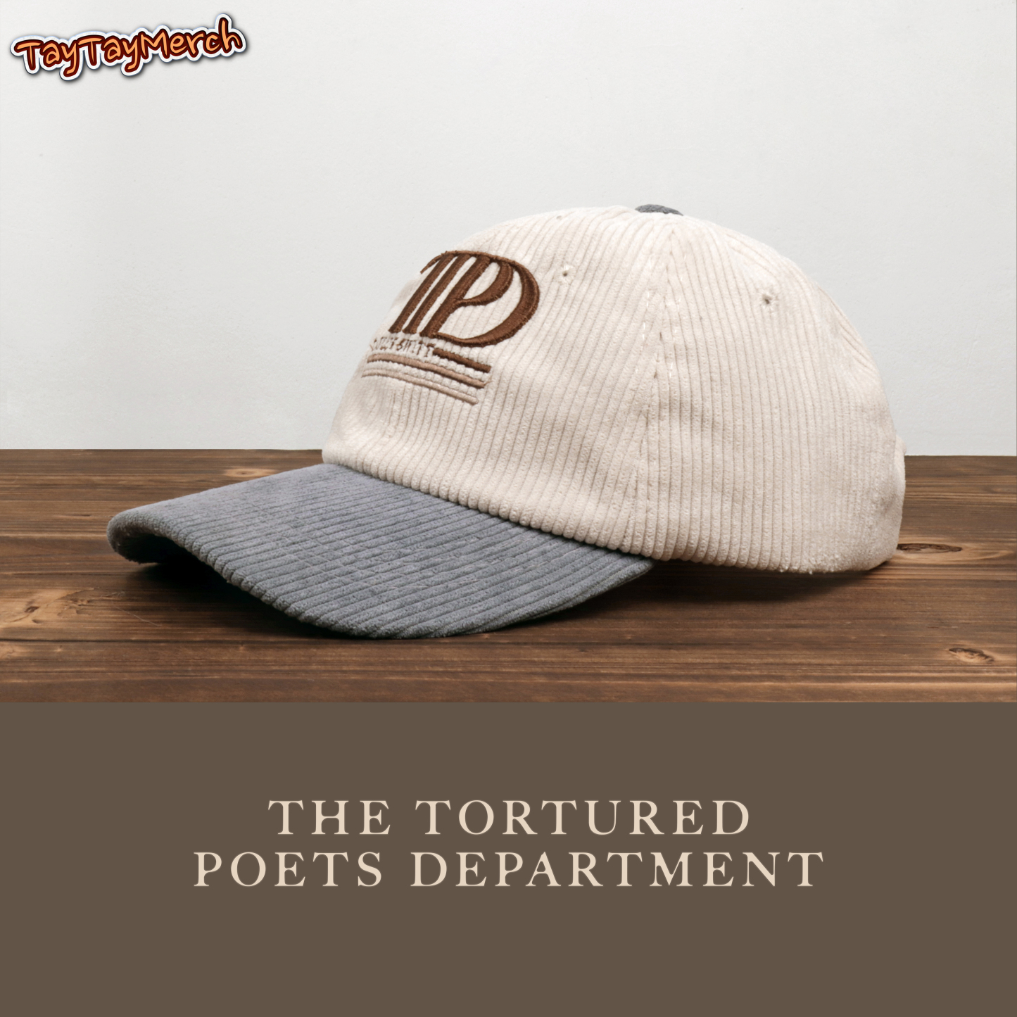 TTPD Embroidery Corduroy Caps