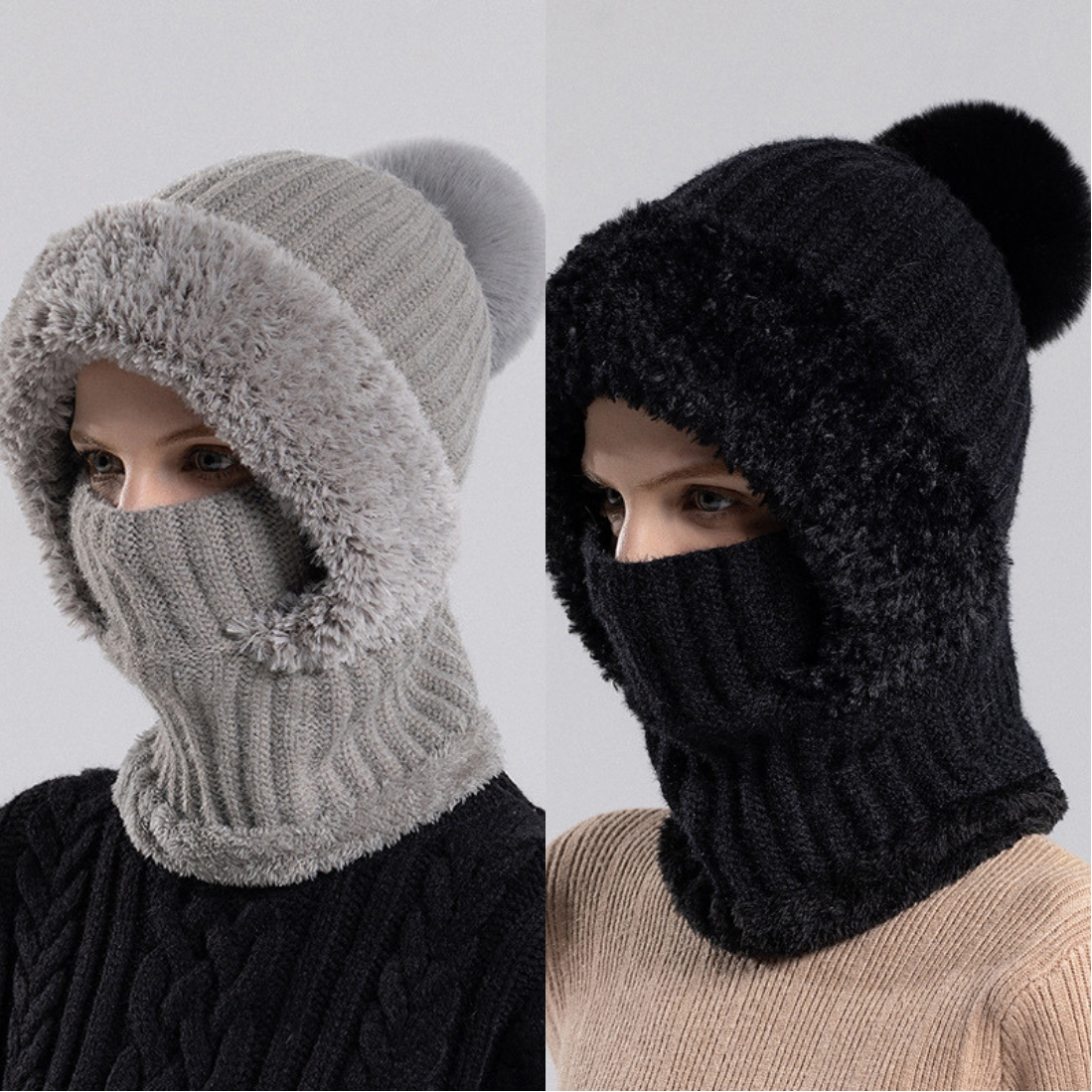 Women’s Knitted Hat In Autumn And Winter