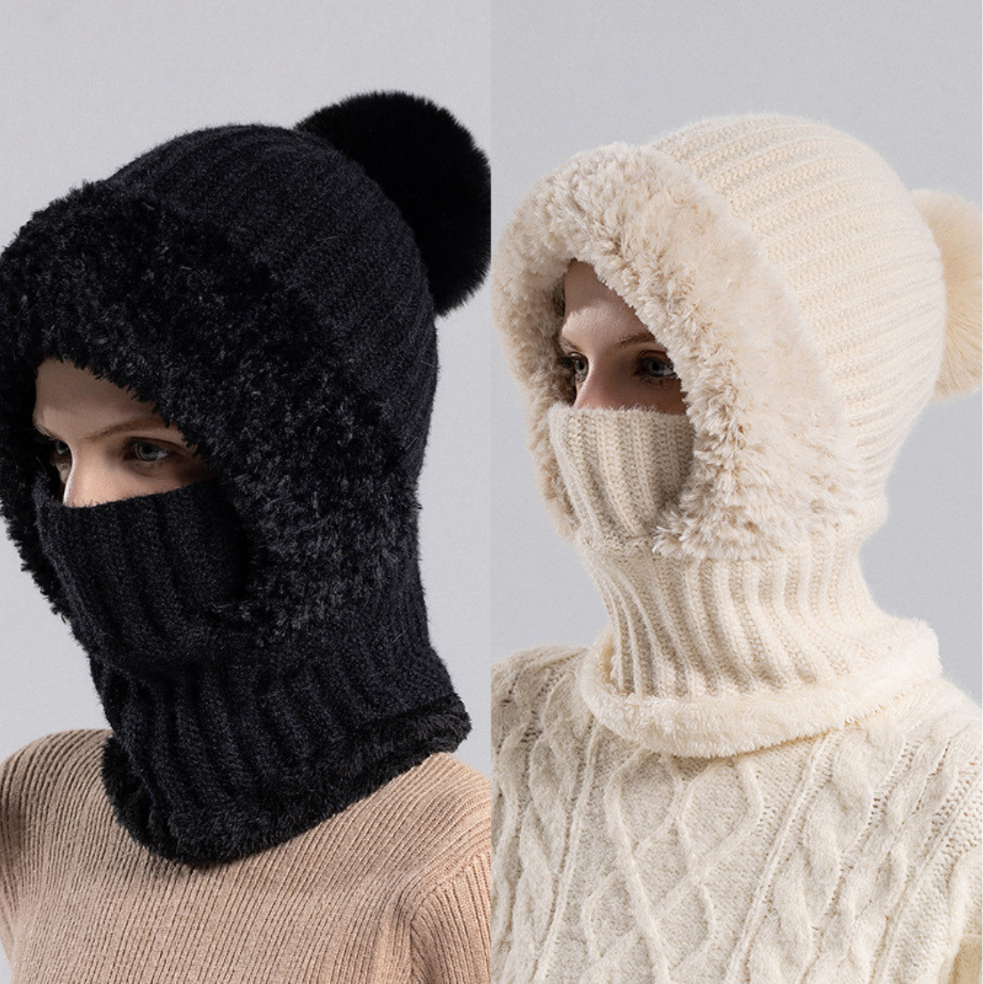 Women’s Knitted Hat In Autumn And Winter