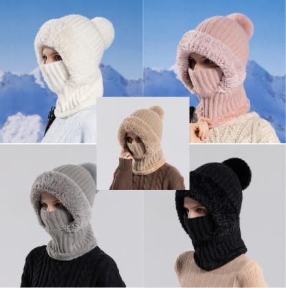 Women’s Knitted Hat In Autumn And Winter