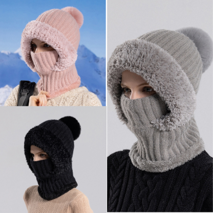 Women’s Knitted Hat In Autumn And Winter