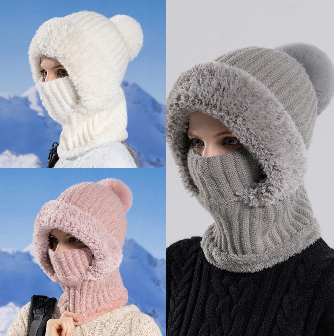 Women’s Knitted Hat In Autumn And Winter