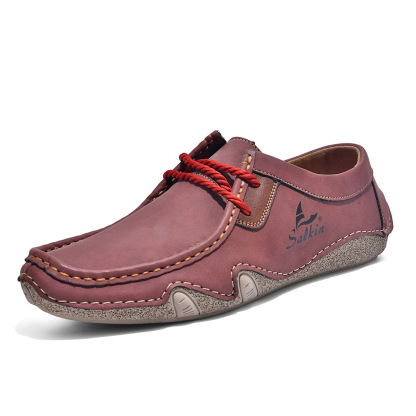 ✨ NEW ARRIVAL: 50% OFF | Men's Vintage Hand-Stitched Leather Driving Loafers