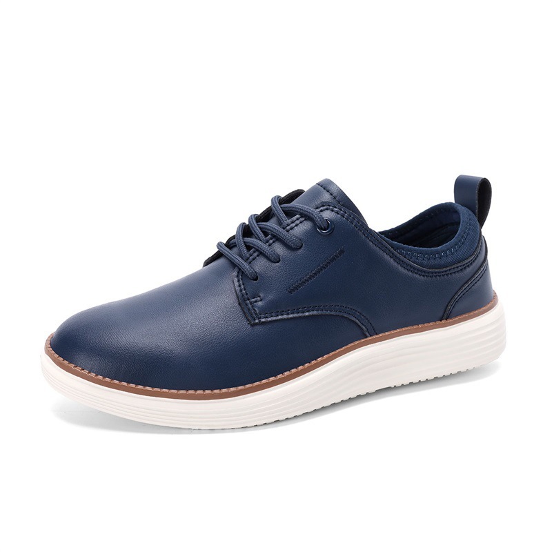 ⏰LAST DAY - 60% OFF🛒 Men’s Comfortable Lace-Up Brogue Sneakers – Ultra-Lightweight & Breathable Woven Upper, Arch Support, Wide-Toe Fit, Shock-Absorbing Sole for All-Day Comfort