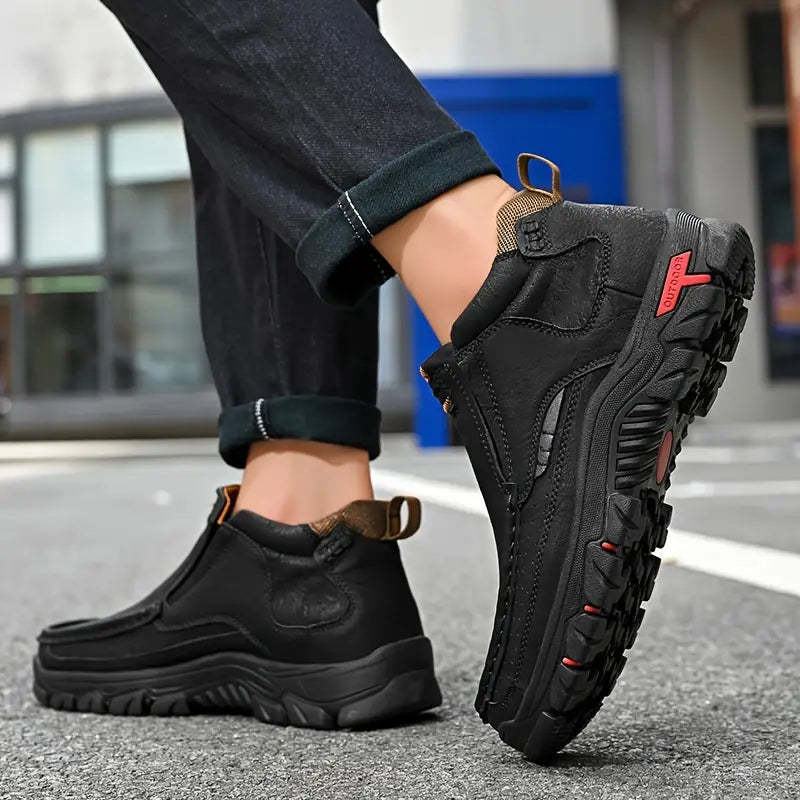 Early Fall Kickoff: 50% OFF❤️ Waterproof Non-Slip Ankle Boots for Men – Comfort Orthopedic Outdoor Shoes