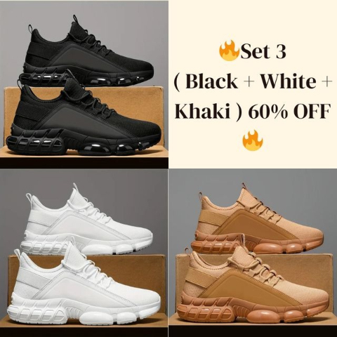 🔥Last Sale🔥Men’s Lightweight Breathable Low-Top Running Shoes