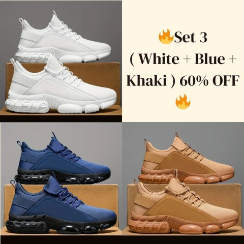 🔥Last Sale🔥Men’s Lightweight Breathable Low-Top Running Shoes