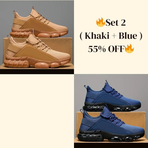 🔥Last Sale🔥Men’s Lightweight Breathable Low-Top Running Shoes