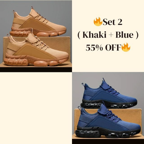 🔥Last Sale🔥Men’s Lightweight Breathable Low-Top Running Shoes