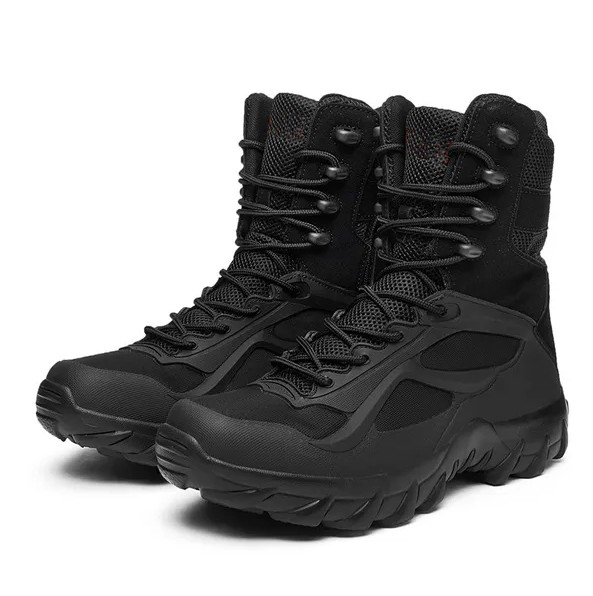 (🎖️MEMORIAL DAY SALE - 70% OFF) Men's Military Desert Combat Boots Waterproof Non-Slip Hiking Boots Work Boots