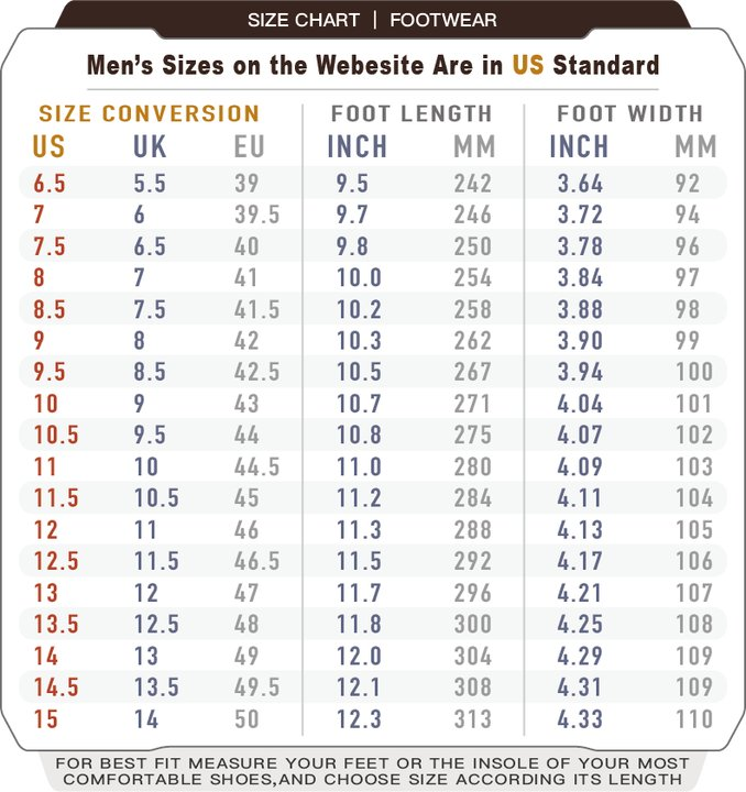 Size Guide