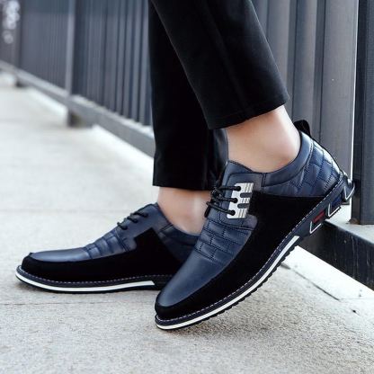 Solesocietyhub™ Orthopedic Leather Shoes