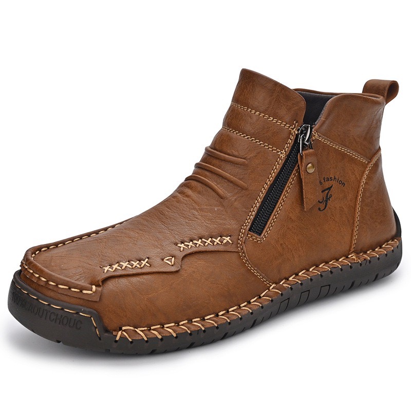 ⏰Last Day! 49% OFF 🔥GARB®Men's Handmade Cowhide Orthopedic Boots